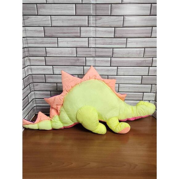 Retro 1992  Nylon Neon Dinosaur #A62 - Picture 2 of 9